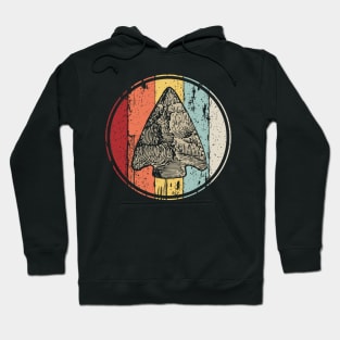 Funny Arrowhead Collecting Vintage Look Gifts Hoodie